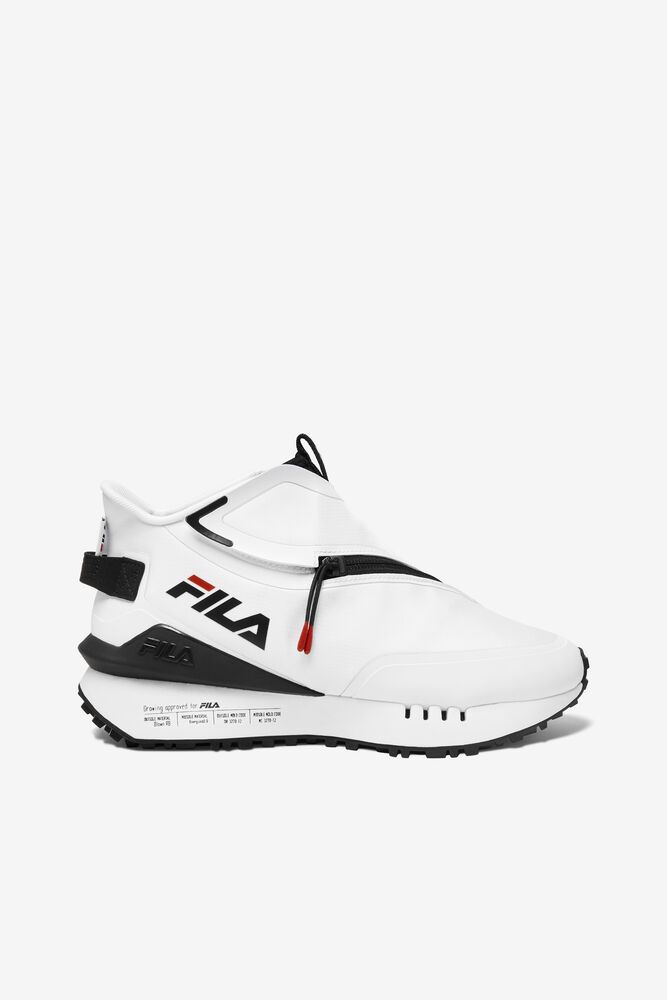 Fila Space Runner White Sneakers Womens - NZ 39627-SBWO